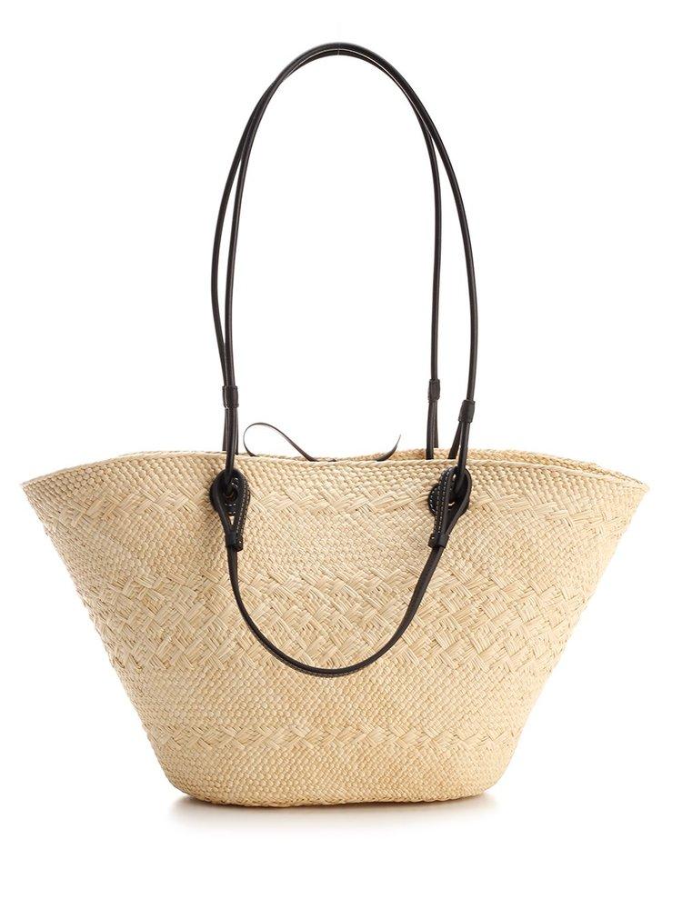 Loewe 'anagram Basket' Shopper Bag in Natural