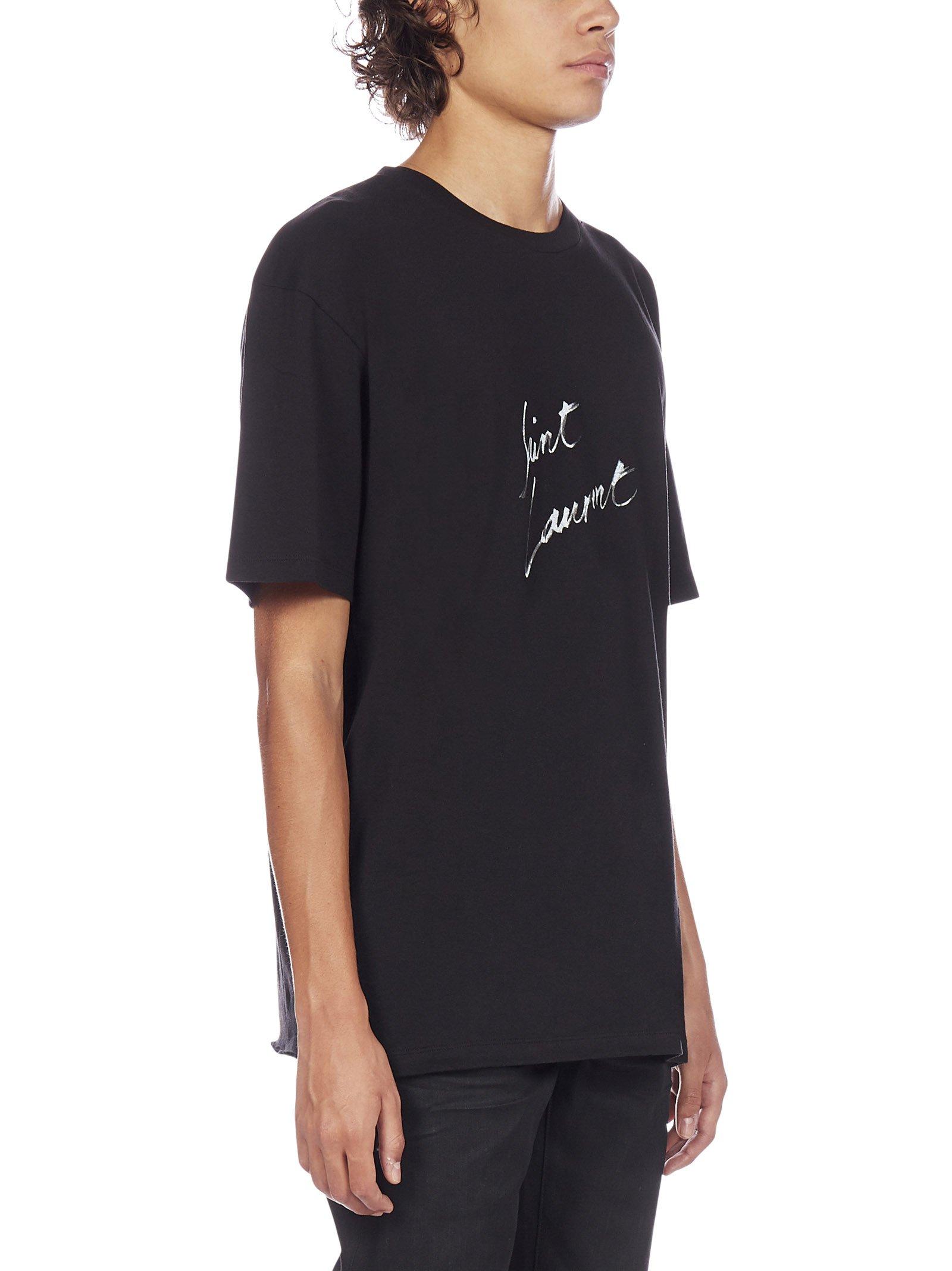saint laurent t shirt black
