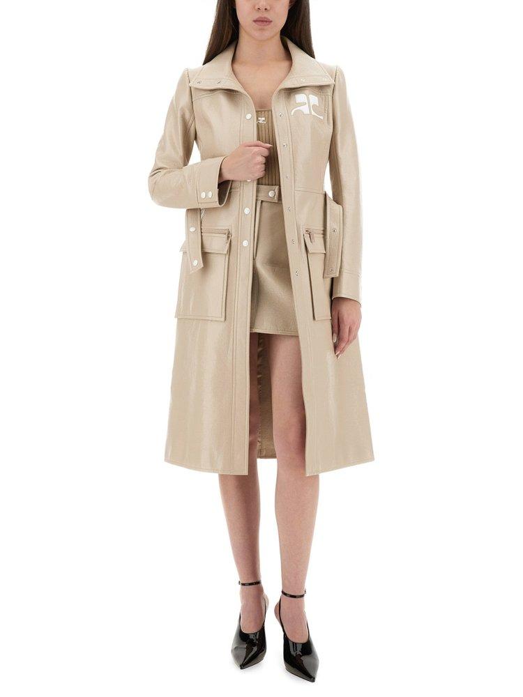 トレンチコート Courreges Courreges belted trench coat Courreges Trench coats for Women | Online Sale up to 40% off