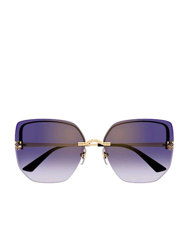 Cartier purple sunglasses hotsell