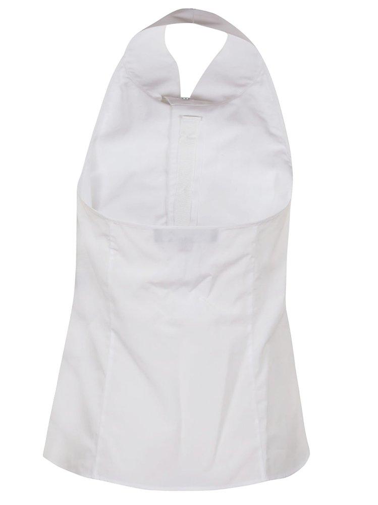 Ralph Lauren Sorrento Sleeveless Blouse in White | Lyst
