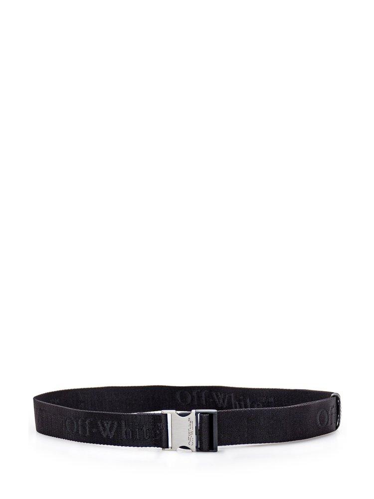 Off-White Black Tuc Long Tape 35 Belt