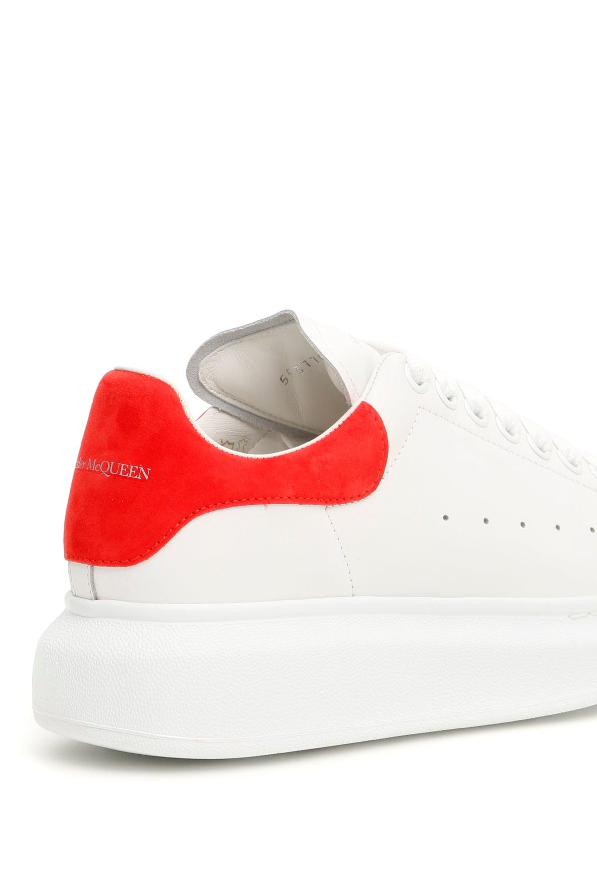 Alexander McQueen Sneakers Red in White for Men | Lyst