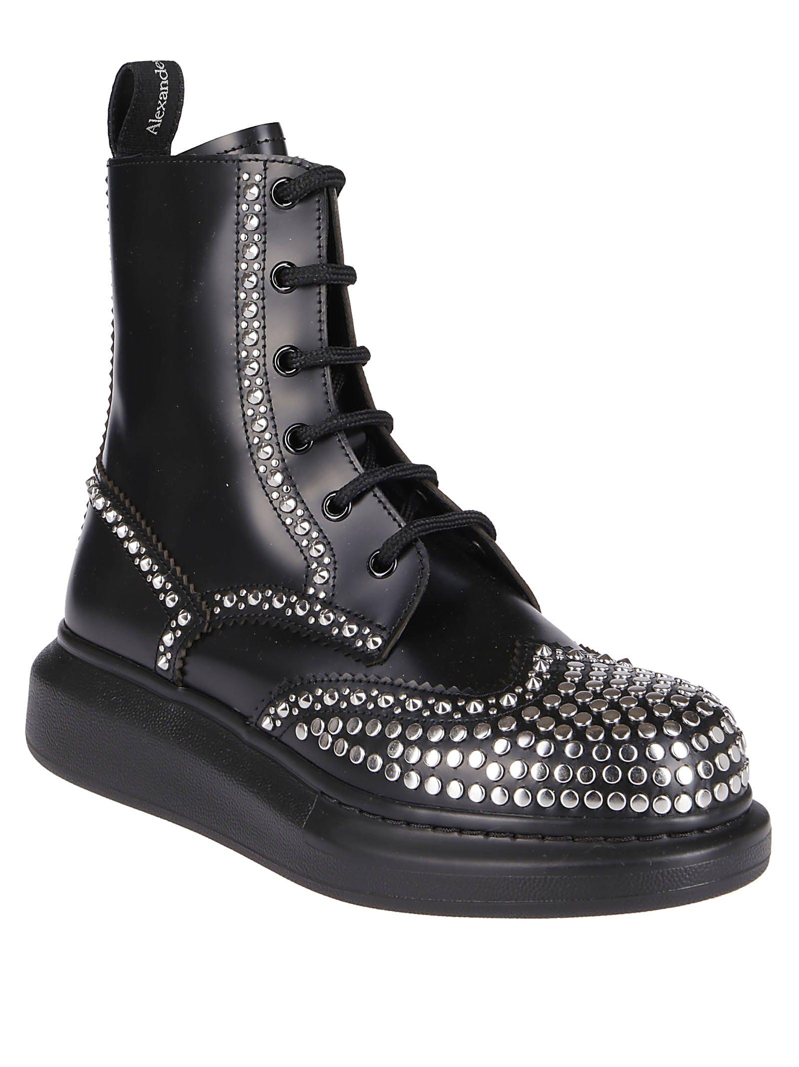 alexander mcqueen boots on sale