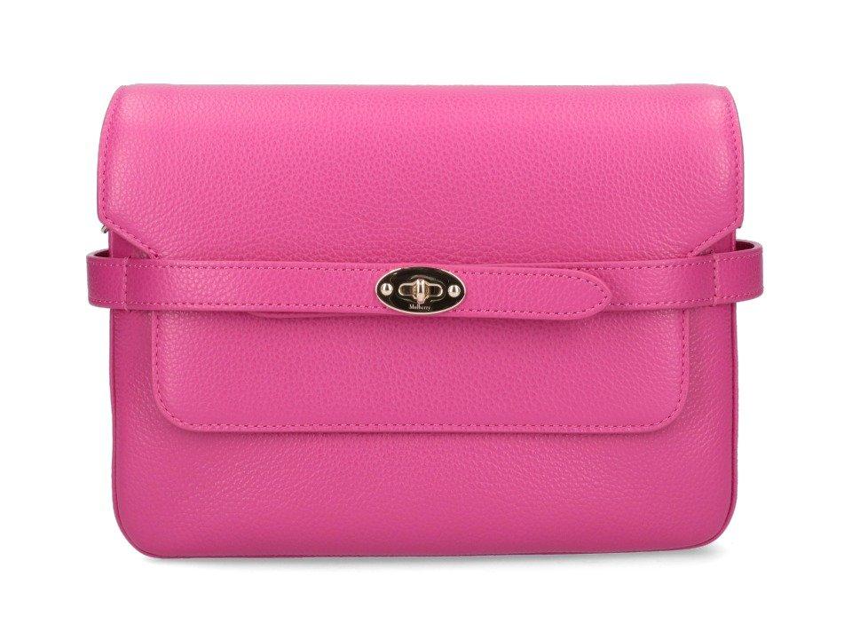 Mulberry Bayswater Foldover Top Small Crossbody Bag in Pink