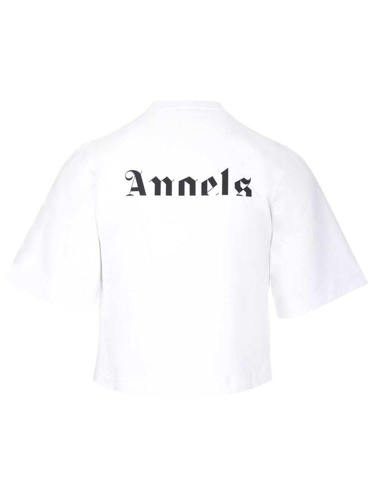 Moncler Genius Moncler X Palm Angels High Neck T-shirt in White | Lyst