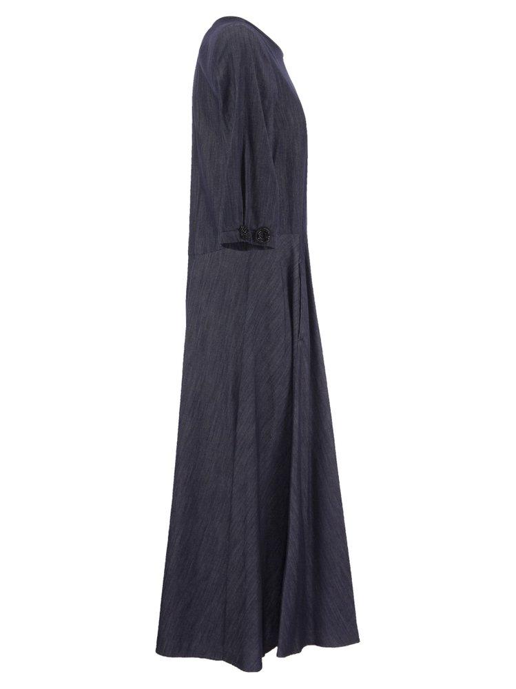【送料 関税込】’S Max Mara Valery denim midi dress Valery denim midi dress in blue - S Max Mara | Mytheresa
