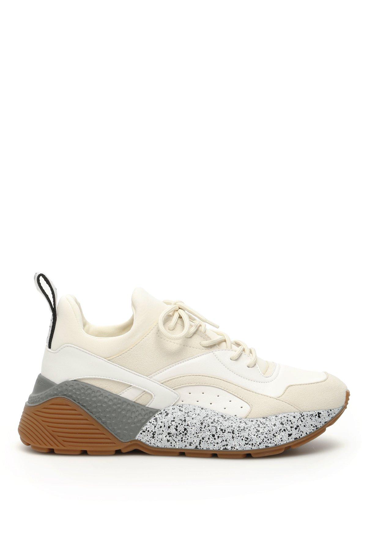 Stella McCartney Leather Eclypse Sneakers in White - Save 45% - Lyst