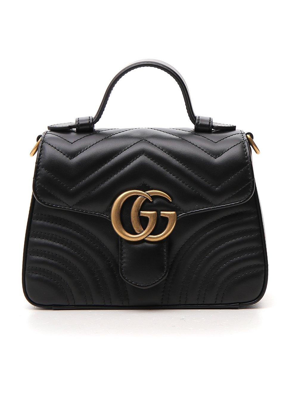 Gucci Mini GG Marmont Bag in Black