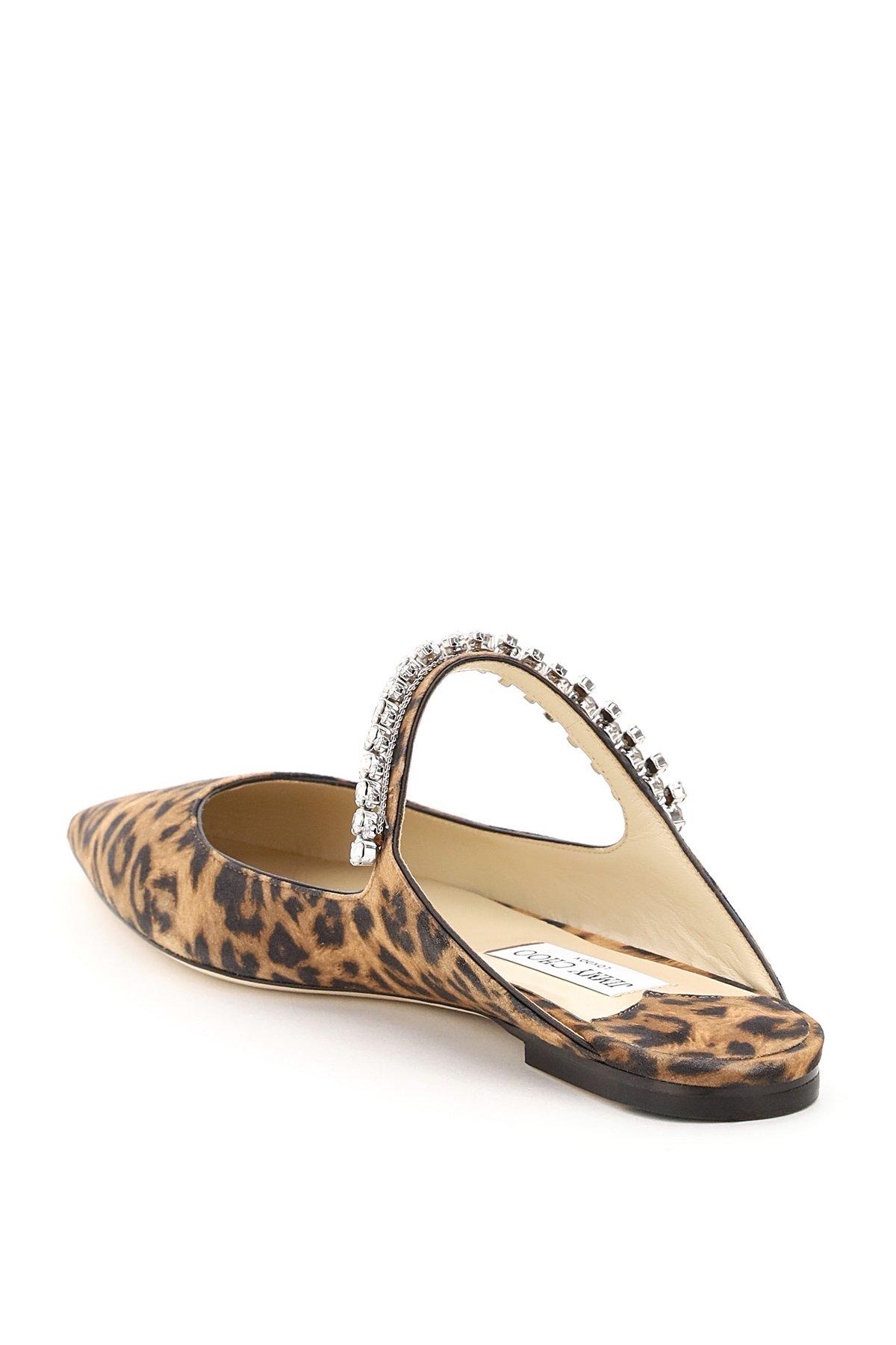 jimmy choo leopard print flats