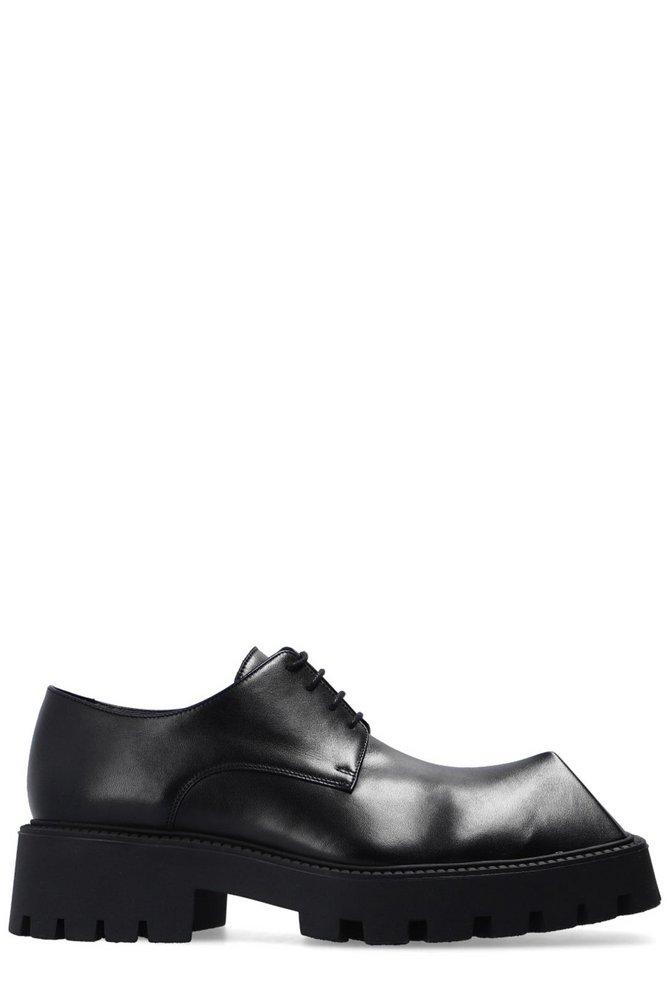Balenciaga Rhino Derby Shoes in Black for Men | Lyst