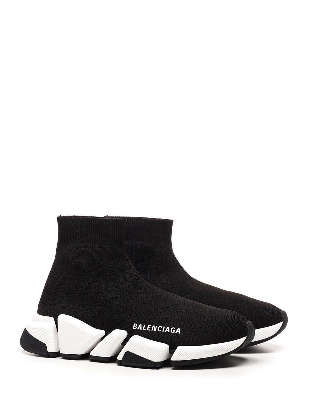 Balenciaga Synthetic Speed 2.0 Sneakers in Black - Lyst
