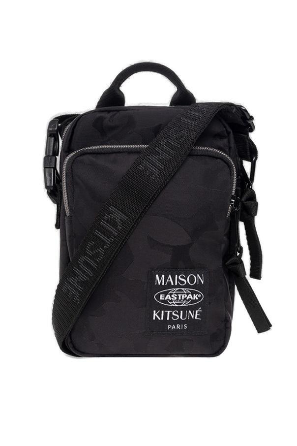Maison Kitsuné X Eastpak Camouflage Printed Ziiped Crossbody Bag