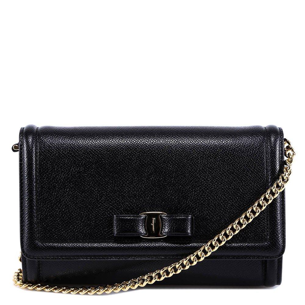 Ferragamo Vara Mini Crossbody Bag in Black Lyst