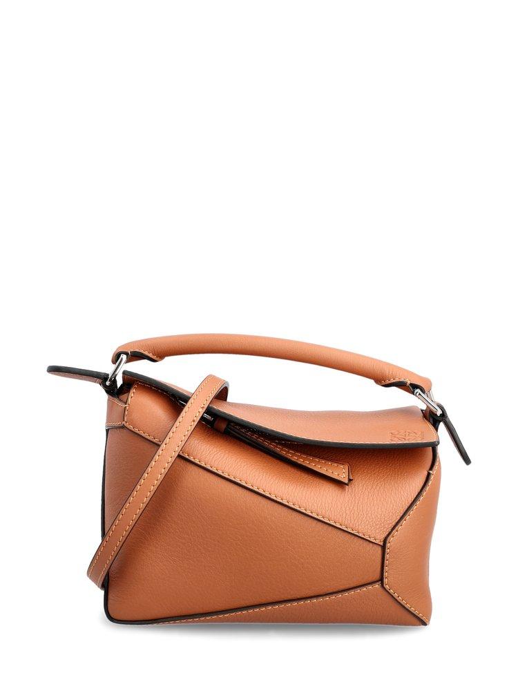 Loewe Small Puzzle Bag in Brown