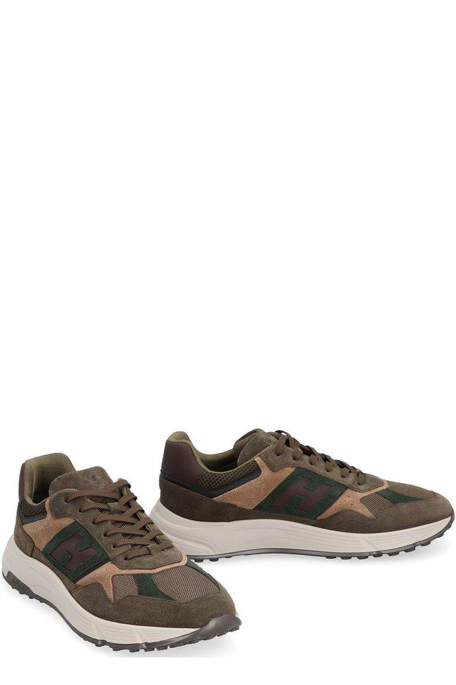 Hogan Hyperlight Lace up Sneakers in Brown for Men Lyst