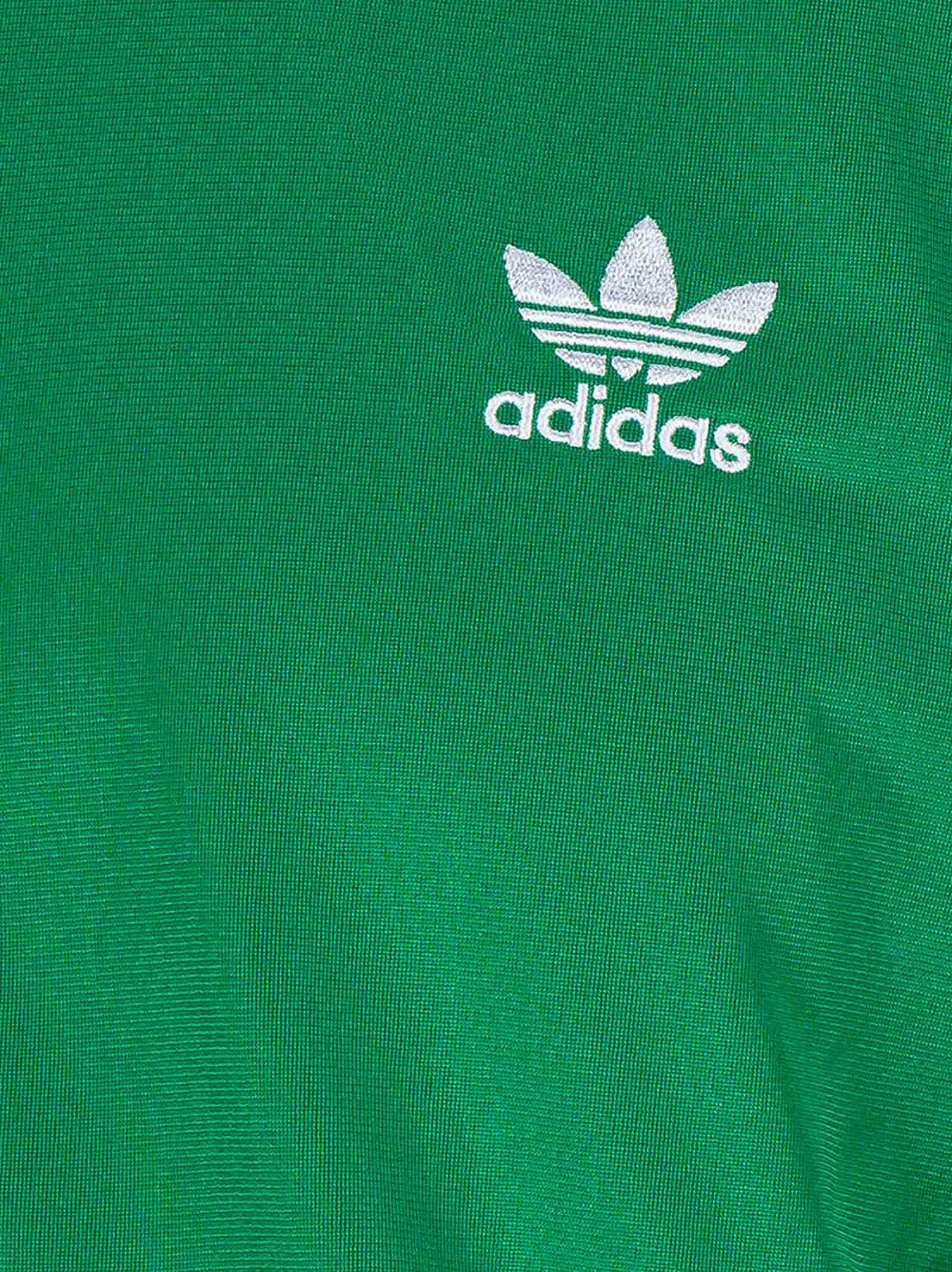 adidas Originals Men's Green Adicolor Classics Firebird Track Jacket