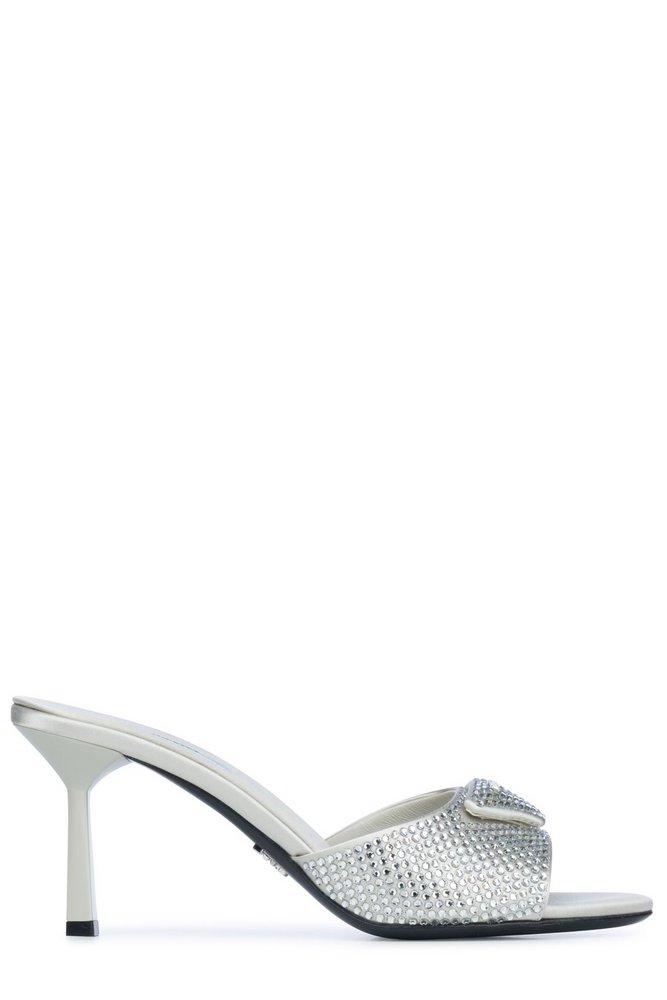 Prada mule sandals online