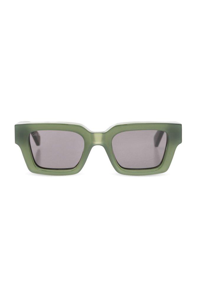 Off-White c/o Virgil Abloh Virgil Square Frame Sunglasses in Gray for Men
