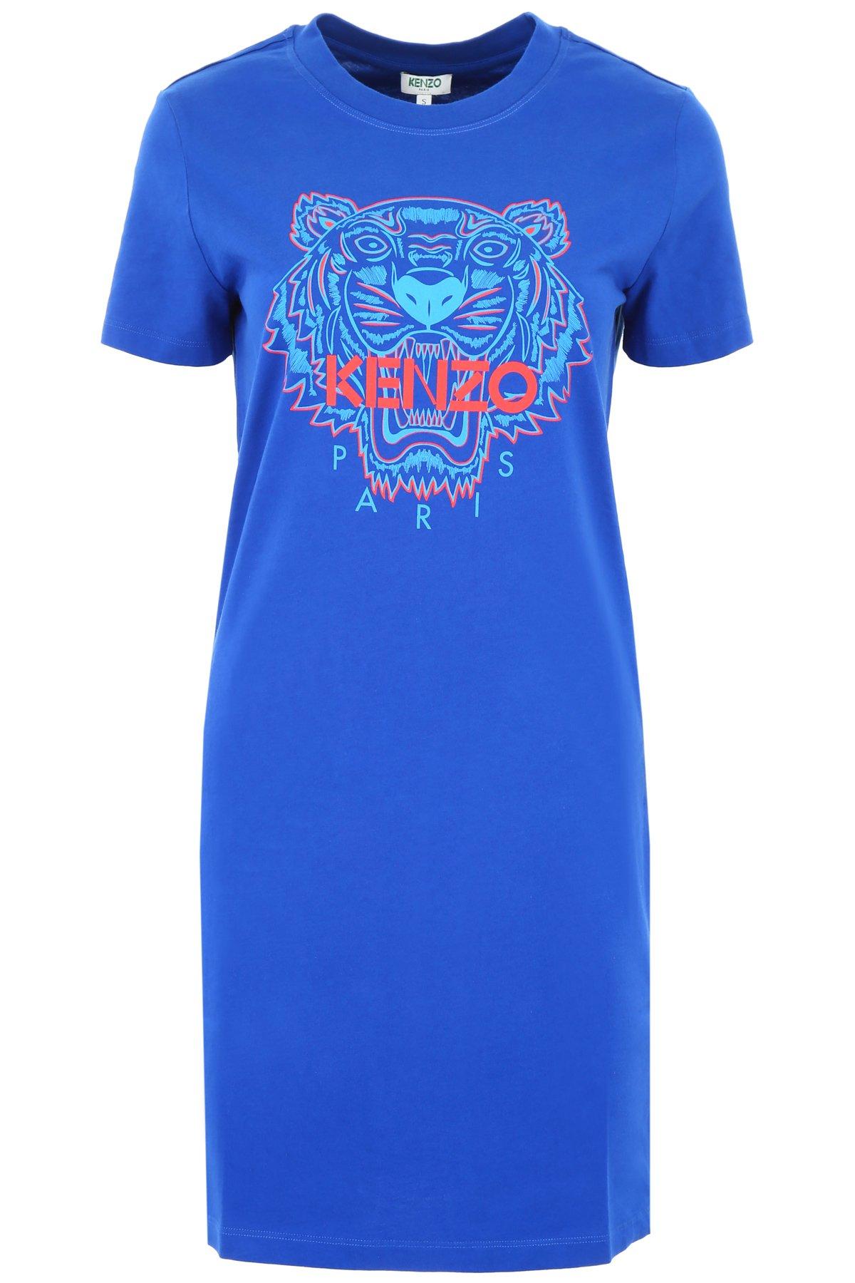 kenzo blue dress