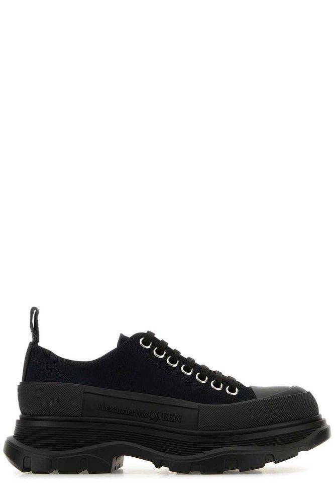 alexander mcqueen tread slick platform sneakers