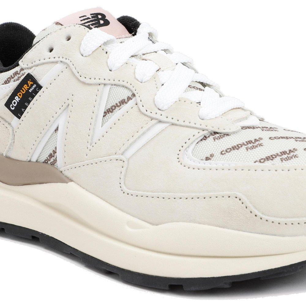 New Balance H Logo Patch Lace-up Oversized Sneakers in Natural for Men |  Lyst