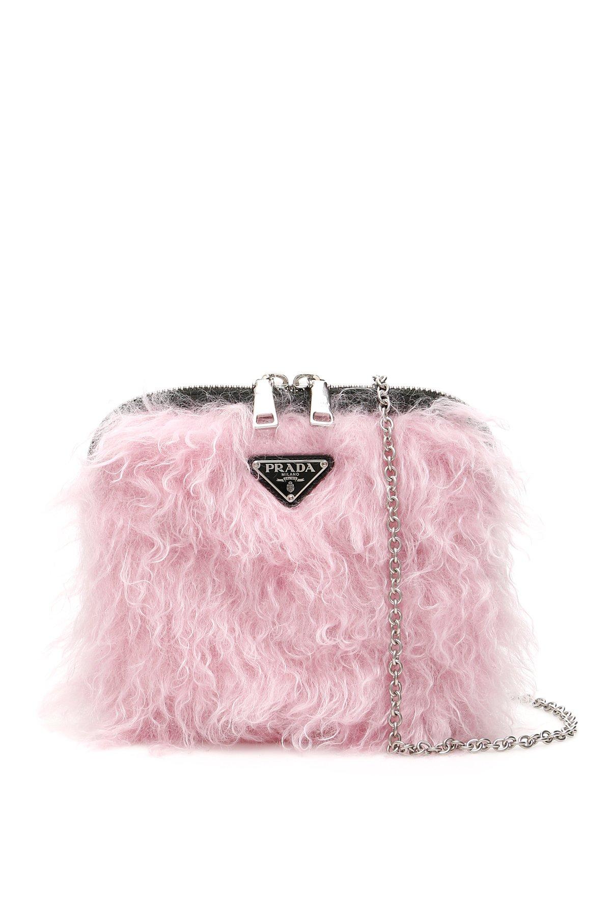 prada bag fluffy