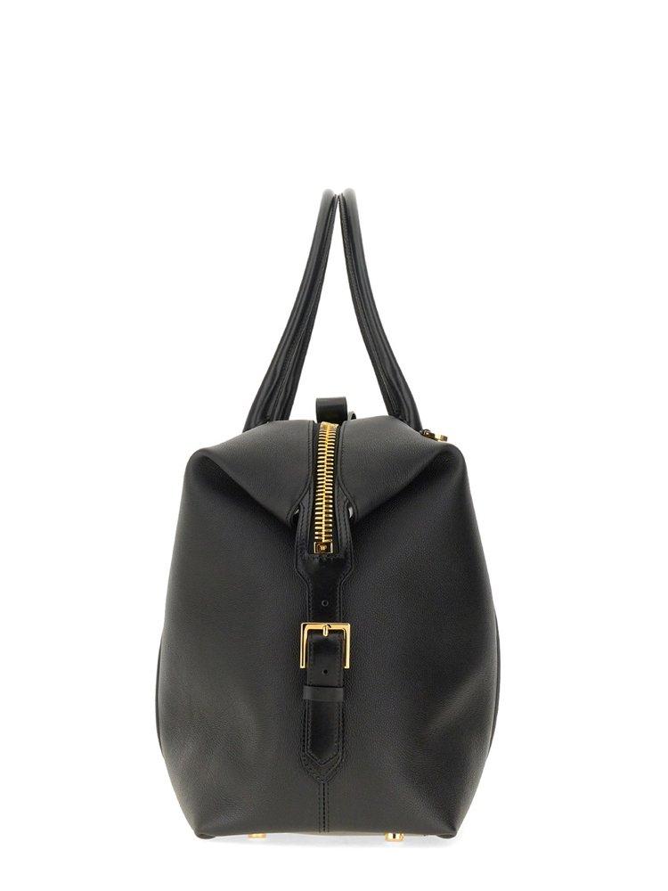 Tom Ford Side Buckle Zipped Holdall in Black for Men Lyst UK