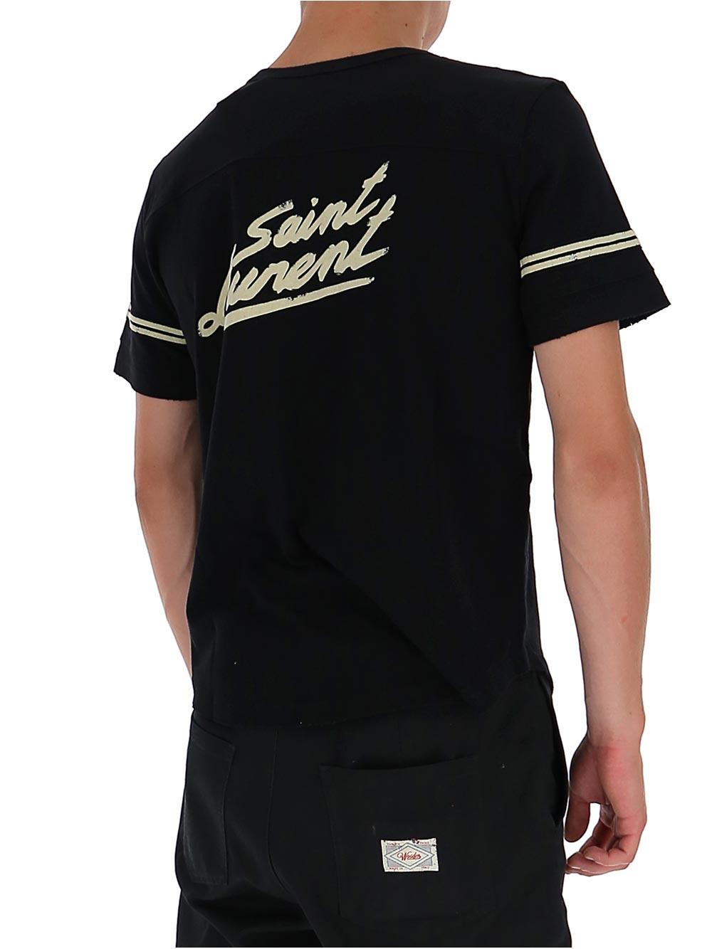 Saint laurent sale signature tee