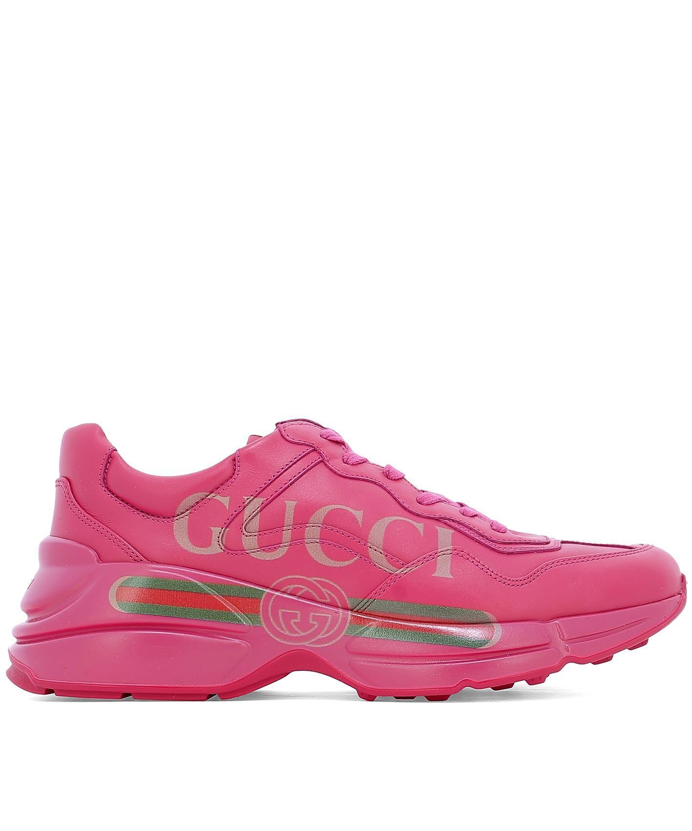 womens gucci rhyton sneakers