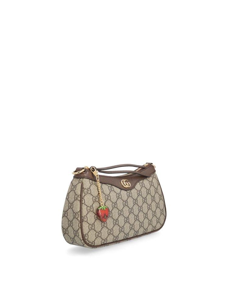 Gucci Ophidia GG Small Handbag in White