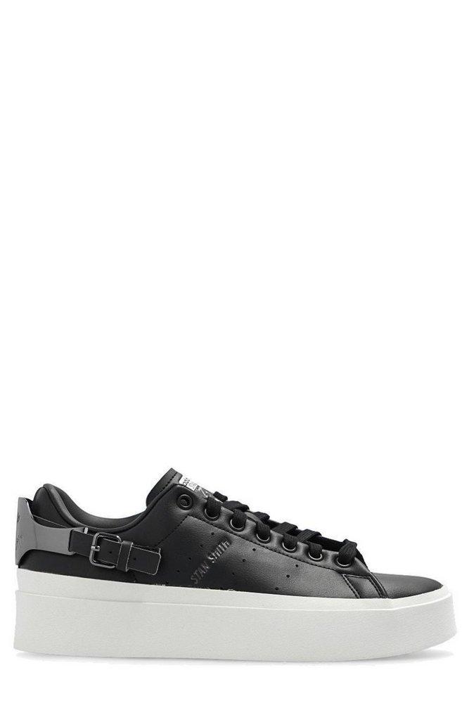 adidas Originals Stan Smith Bonega Sneakers in Black | Lyst