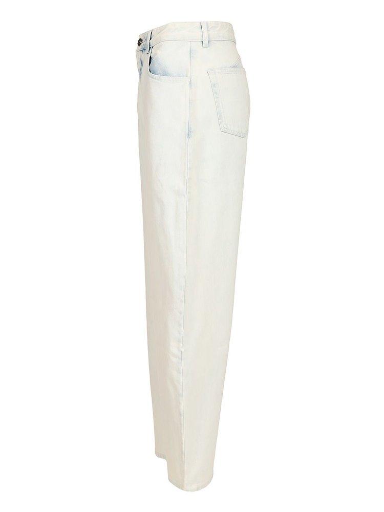 デニム・ジーパン Alaia Low waist rounded jeans White 33002982rb_999_f.jpg?impolicy=