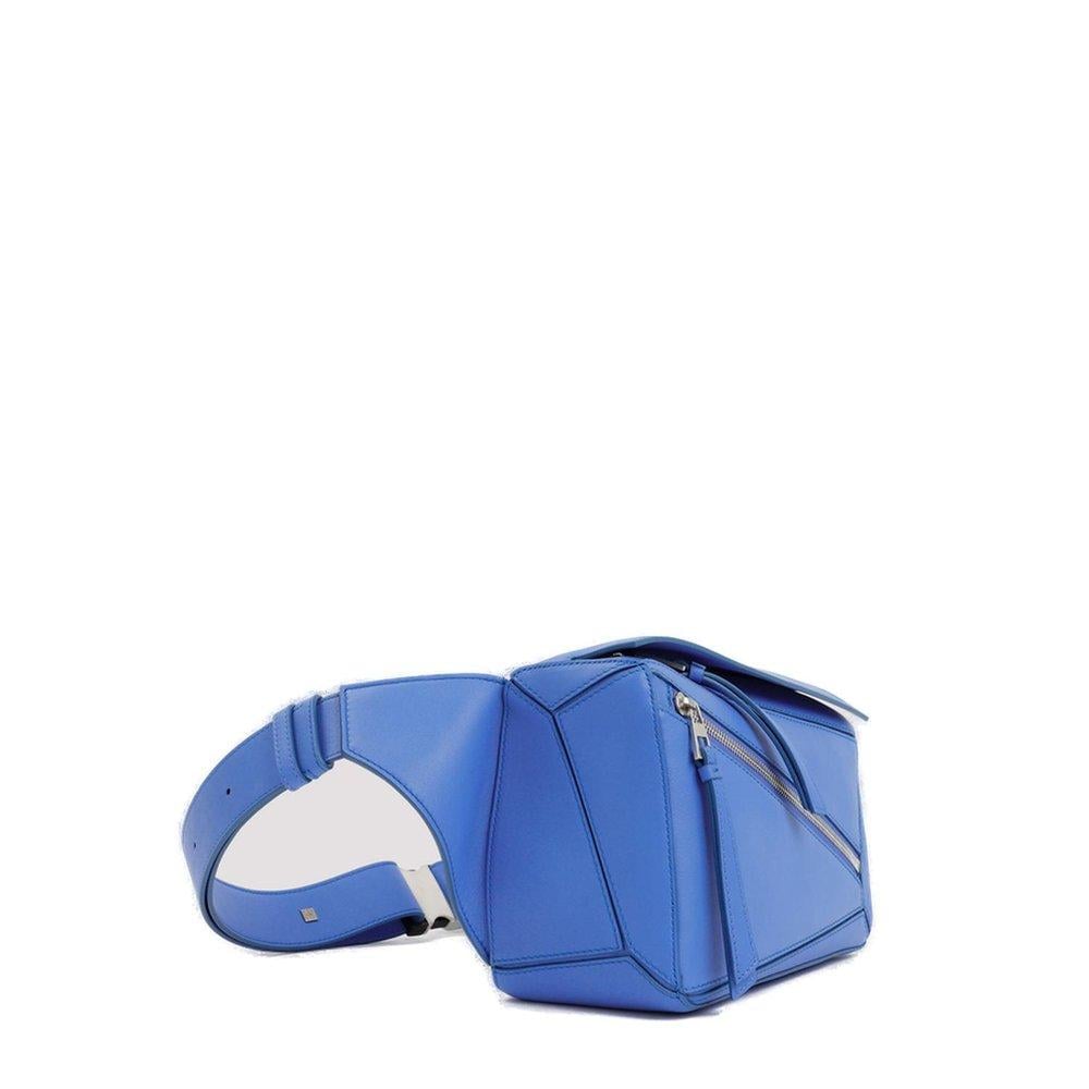 Loewe Belt Bag With Logo in Blue