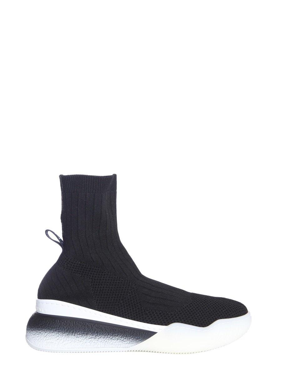 Stella McCartney Alta Sock Sneakers in Black - Lyst