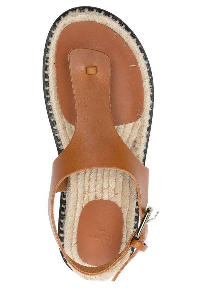 Castañer Tokio Thong Sandals in Brown | Lyst