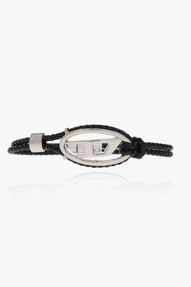 Diesel A-Rope Leather Bracelet - Farfetch