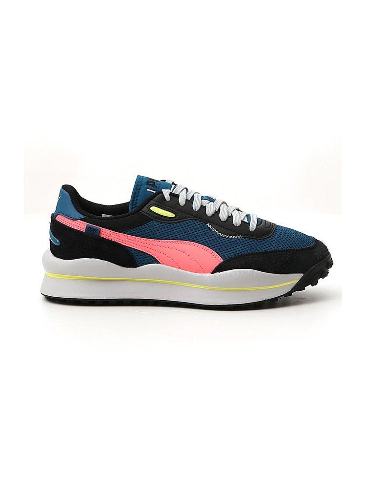 colour block shoes puma