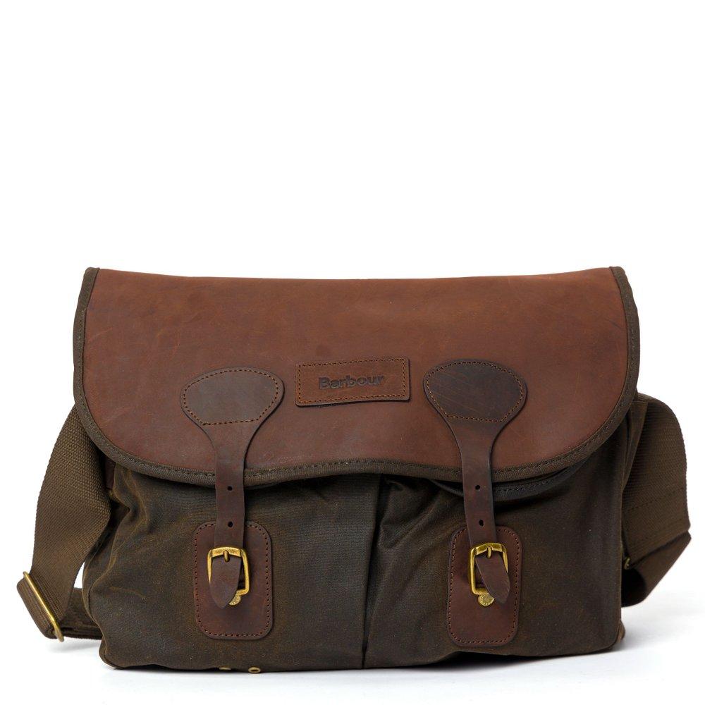 Barbour Tarras Waxed Messenger Bag in Brown for Men Lyst