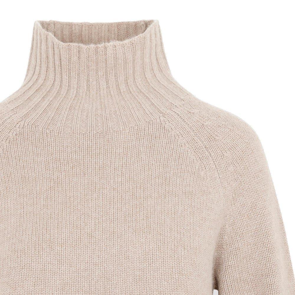 Max Mara Mantova Wool Sweater in Natural | Lyst