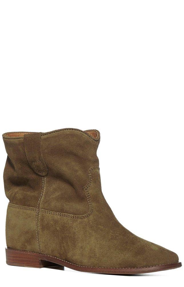 Isabel Marant Crisi Boots in Brown | Lyst