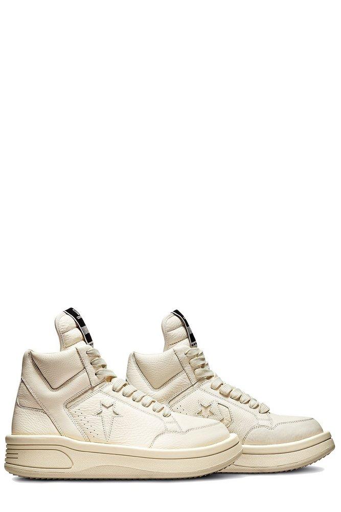 Rick Owens X Converse Turbowpn Sneakers in White | Lyst Rick Owens X Converse Turbowpn Sneakers in White | Lyst