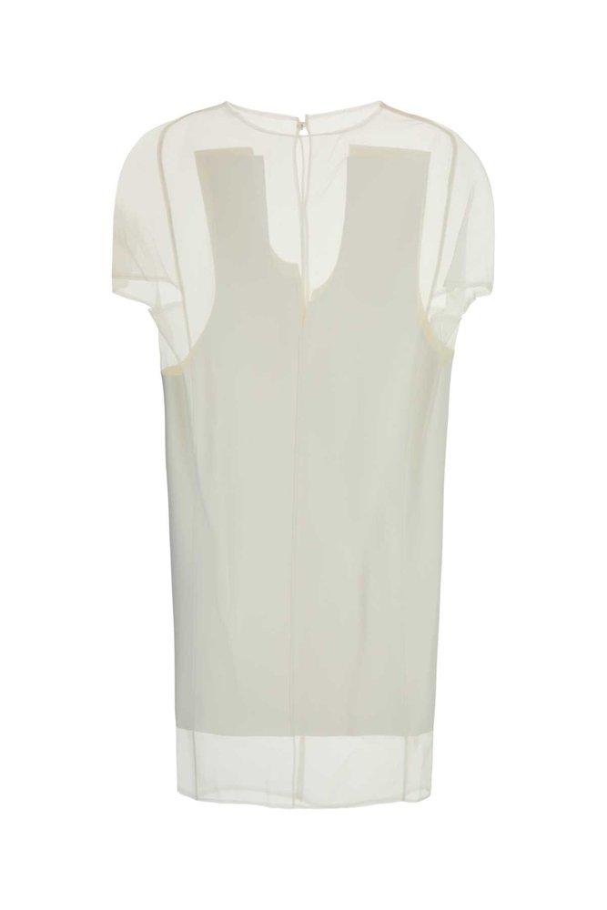 KHAITE Winona Dress in White | Lyst