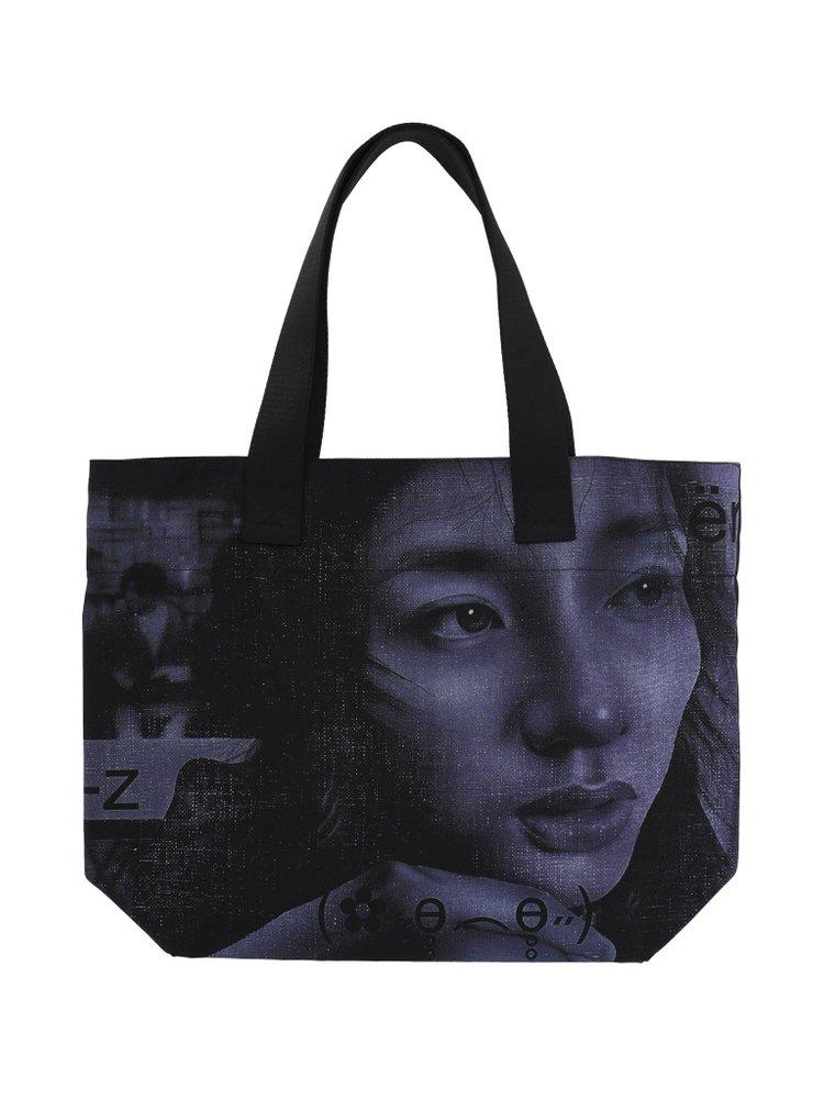 トートバッグ MISBHV Women Bags 250A410 MLC Black m-i-s-b-h-v-Black-Graphic-