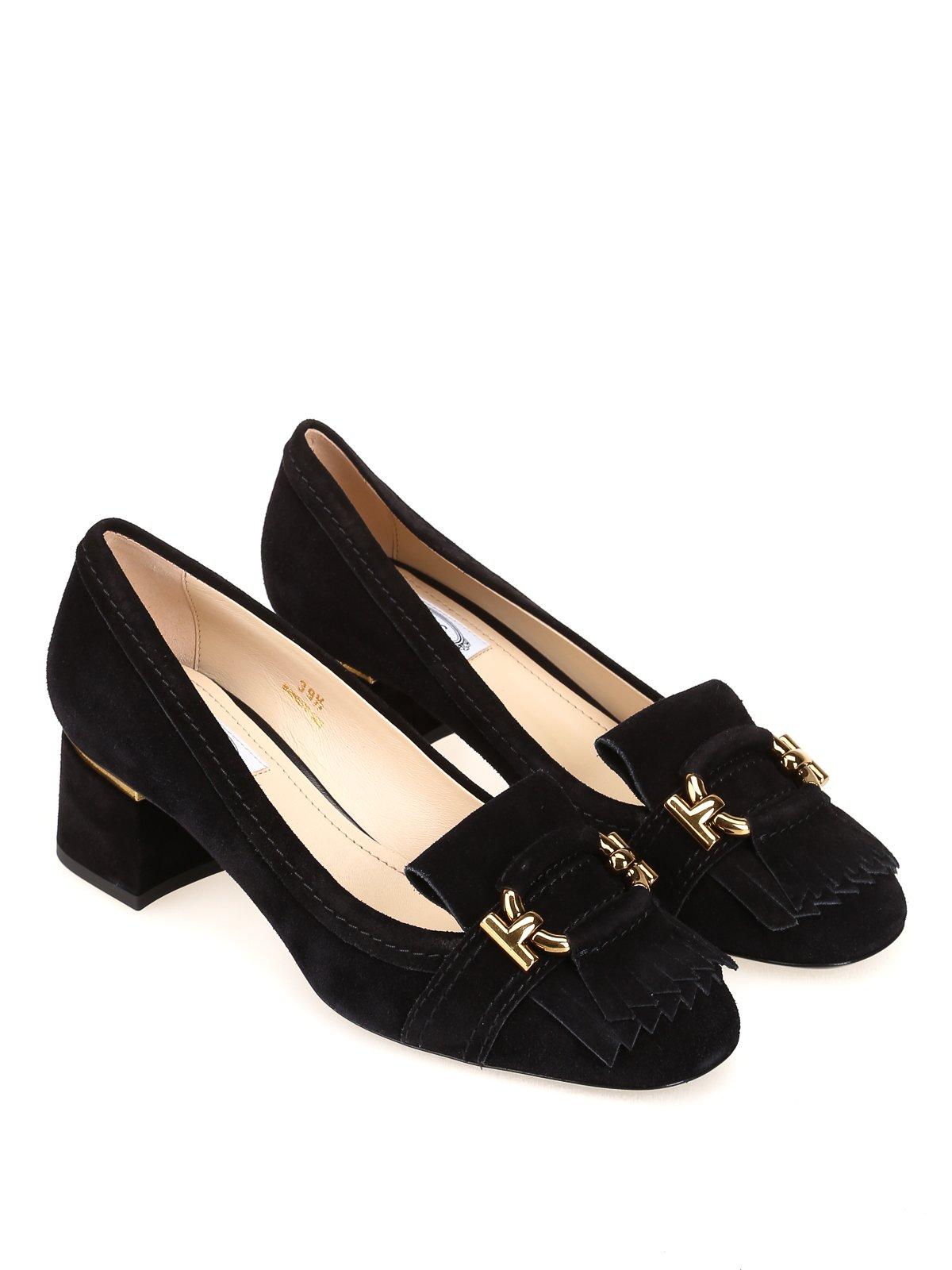 tod's block heels