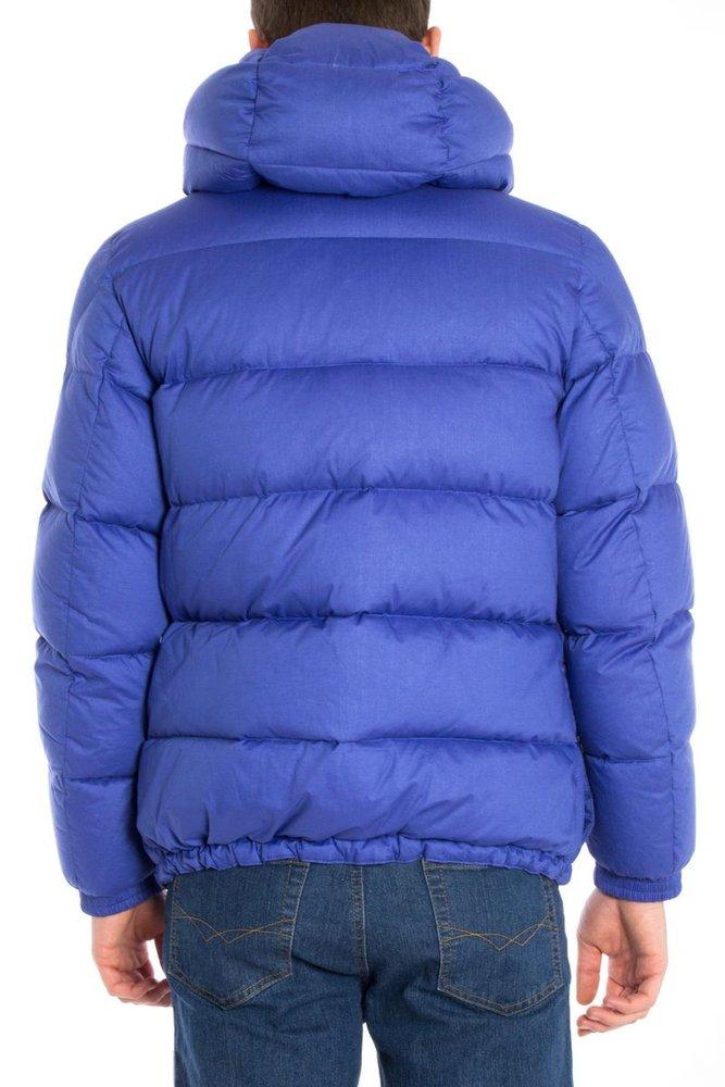 Moncler Montclar Padded Zip Jacket in Blue for Men | Lyst