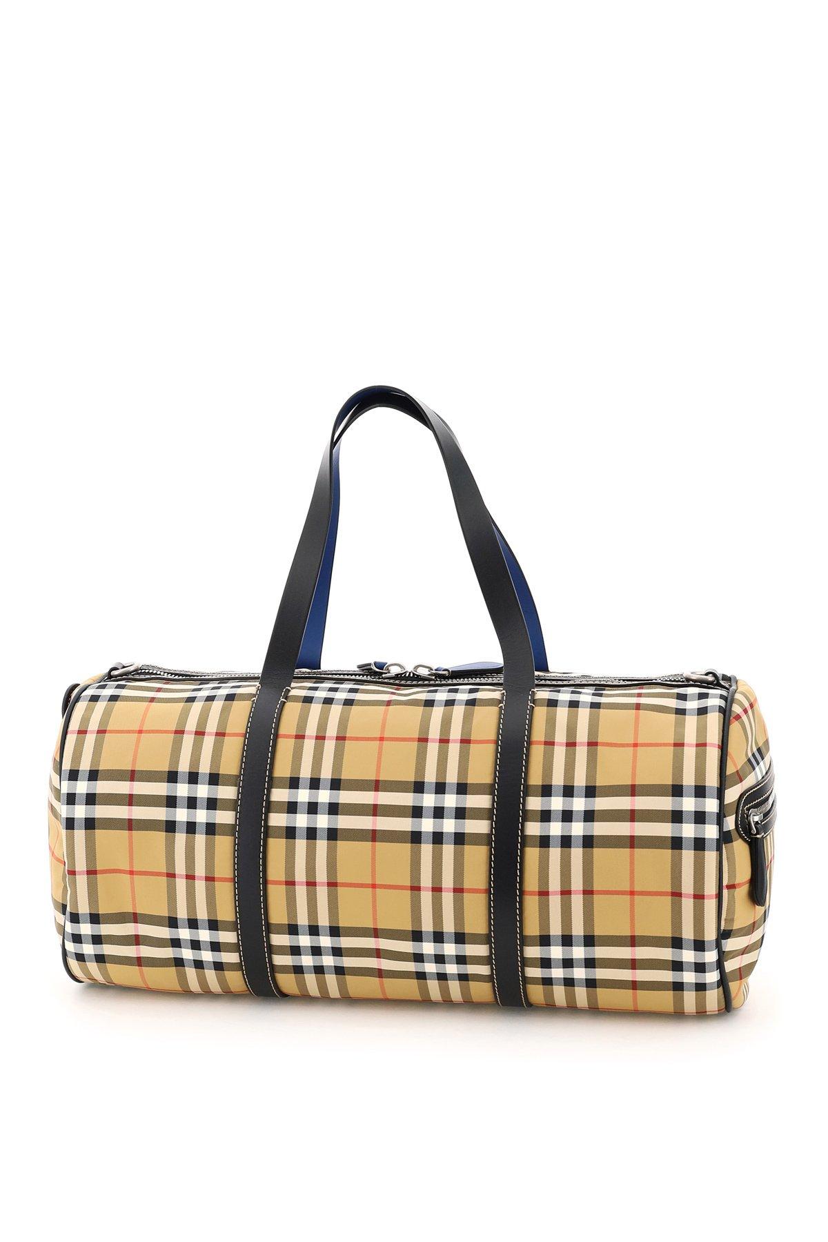 Burberry Large Kennedy Duffle Bag for Men | Lyst