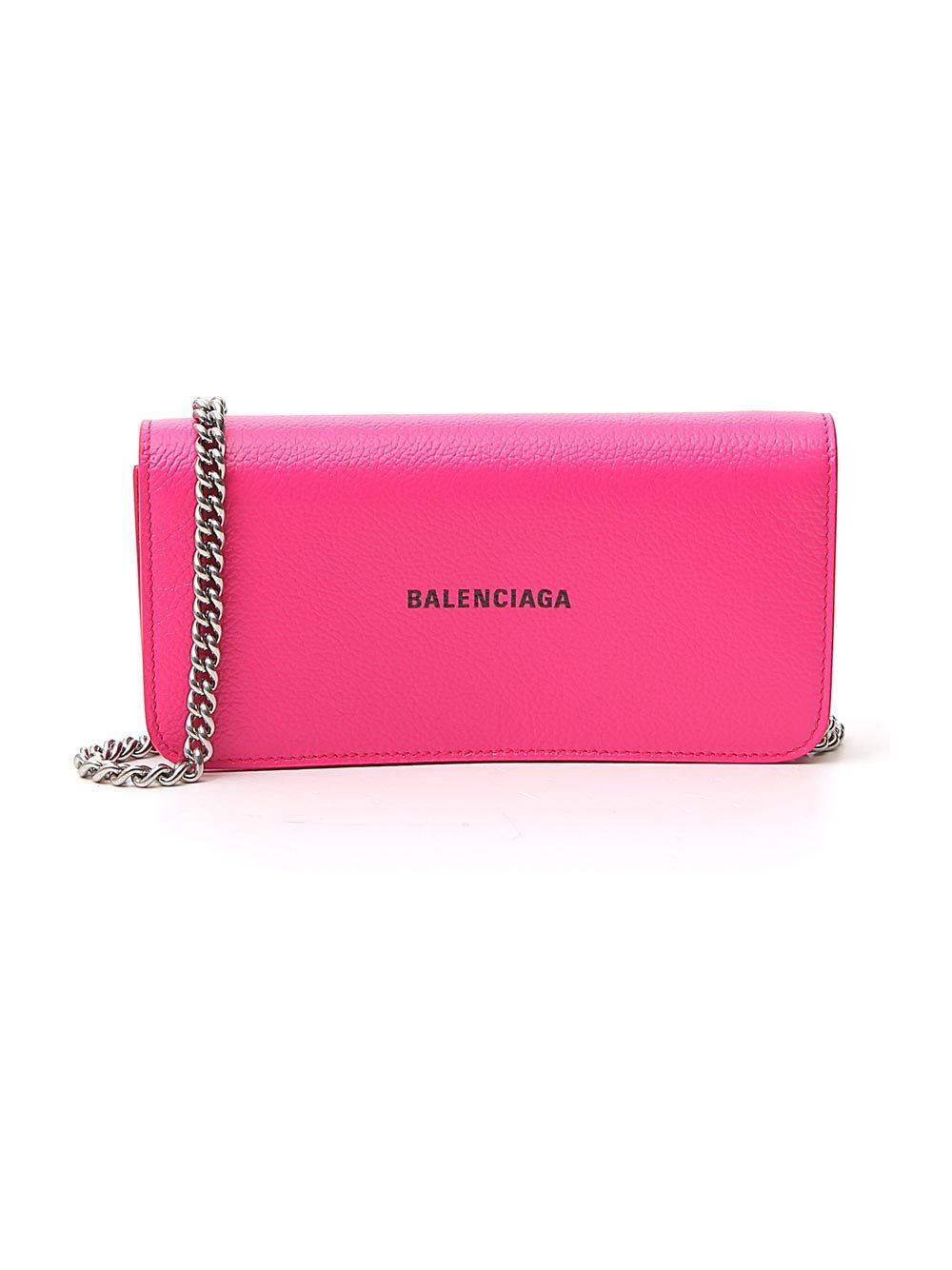 Mua Ví Nam Balenciaga Logo Print TriFold Cash Mini Wallet In Black 594312  1WV03 1160 Màu Đen  Balenciaga  Mua tại Vua Hàng Hiệu h044675