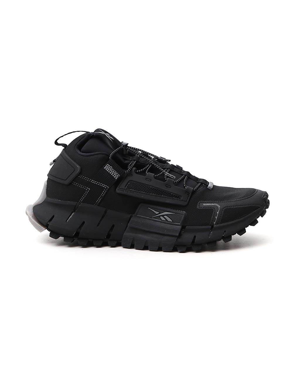 Reebok Zig Kinetica Edge Sneakers in Black for Men | Lyst