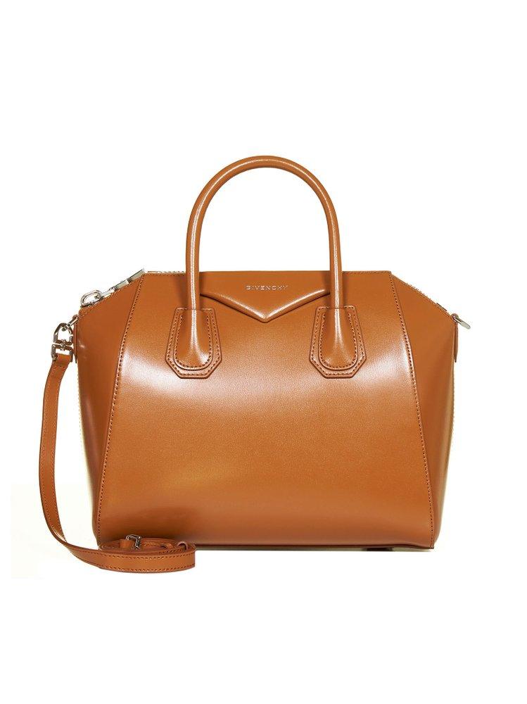 Givenchy Antigona Mini Leather Tote in Beige Brown Womens Tote bags Givenchy Tote bags 